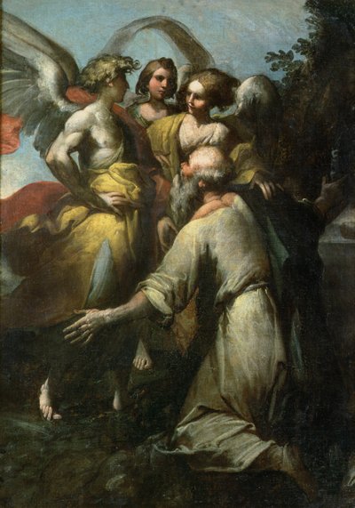 Abramo e i tre angeli da Giovanni Donducci